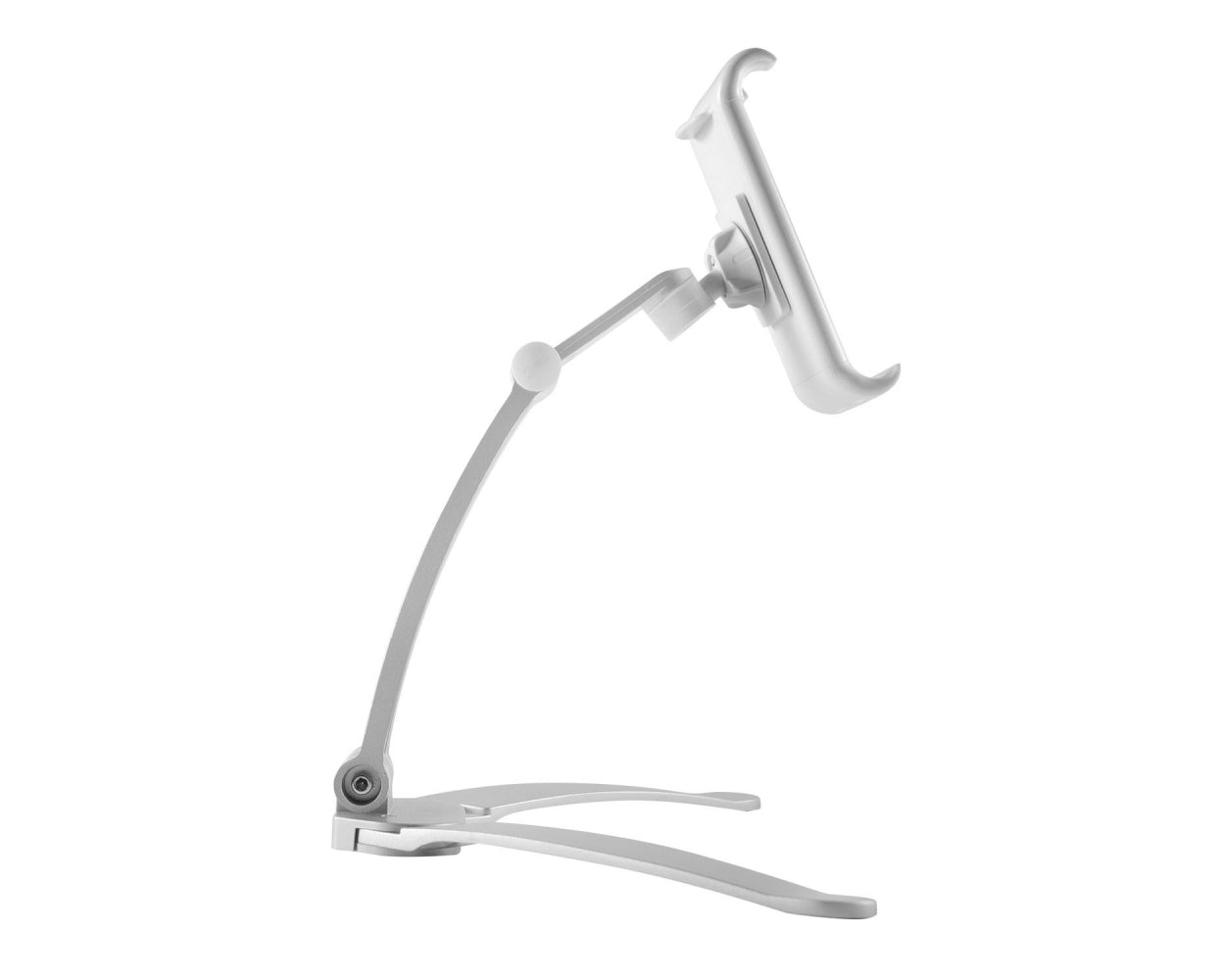 Luxitude 2-in-1 Tablet & Phone Holder/ Stand, Perfect for Smart Phones, E-Readers, Nintendo Switch & Tablets, Permanent or Temporary Mounting Solution