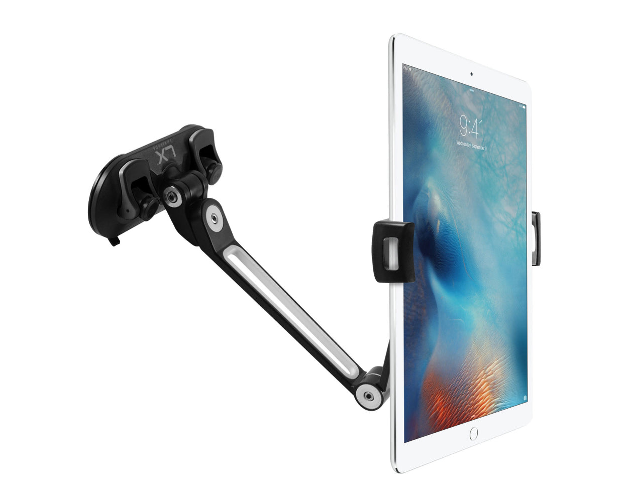 Luxitude Tablet & Phone Holder/ Stand, Perfect for Smart Phones, E-Readers, Nintendo Switch & Tablets, Permanent of Temporary Mounting Solution